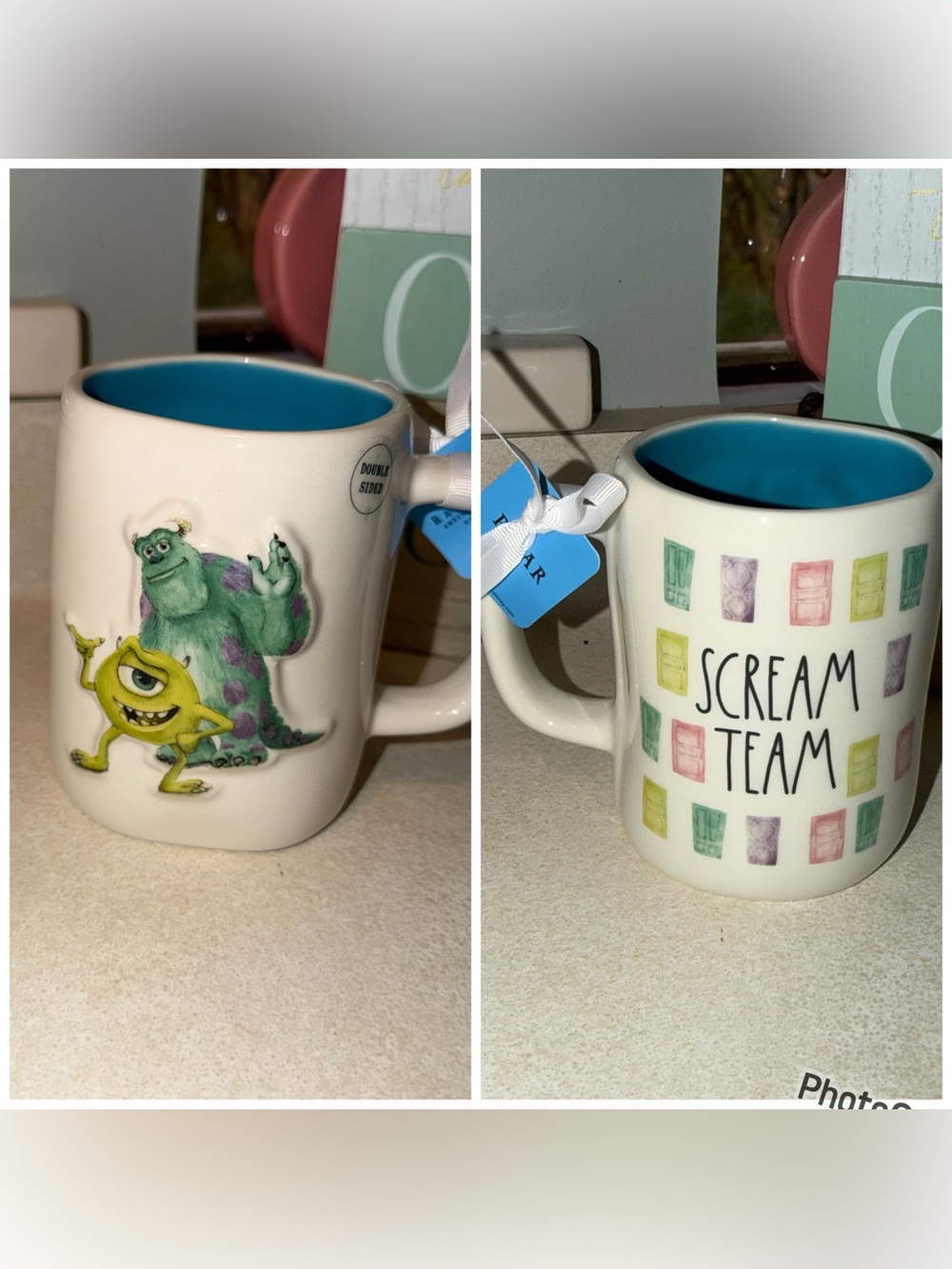 Rae dunn monsters inc
Scream team mug